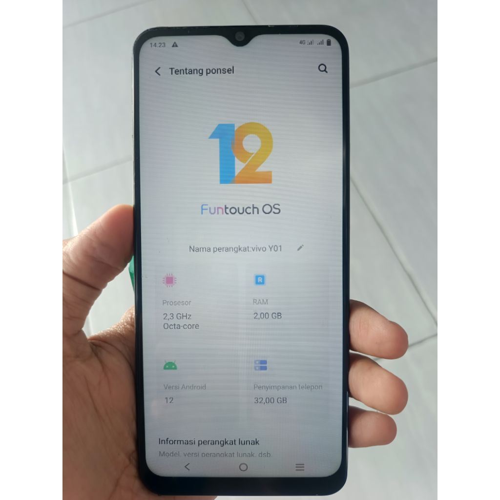 mesin vivo y01 + unit