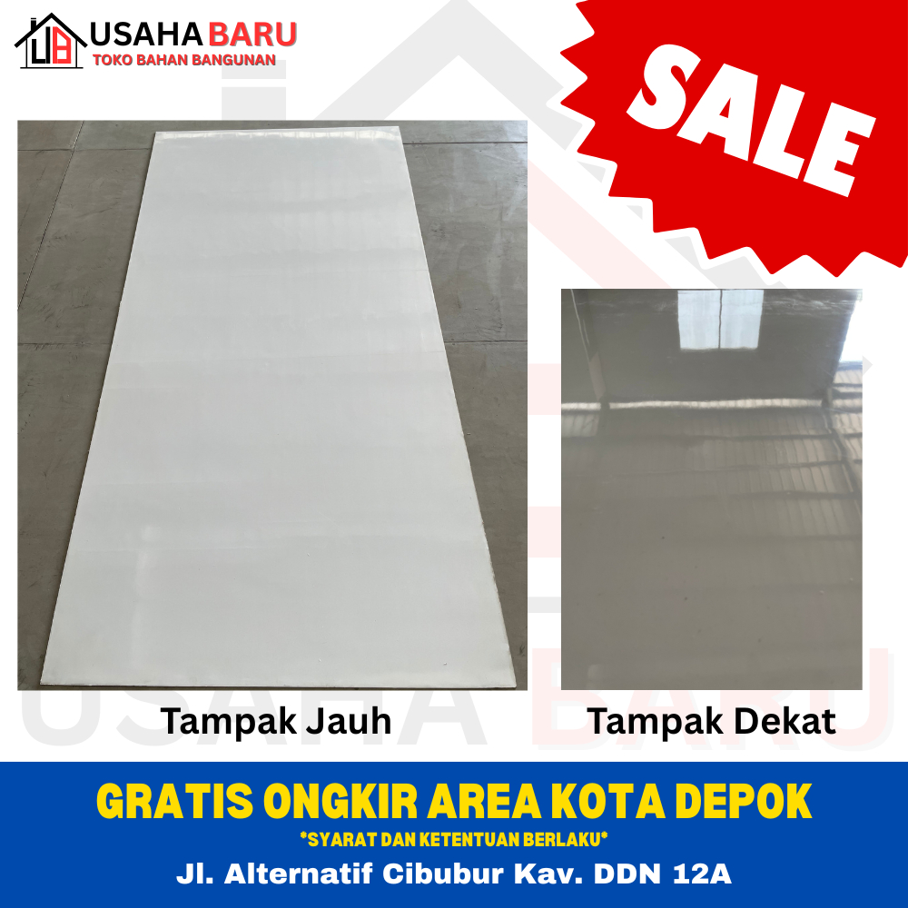 SALE Triplek Melamine Kilap 3 mm