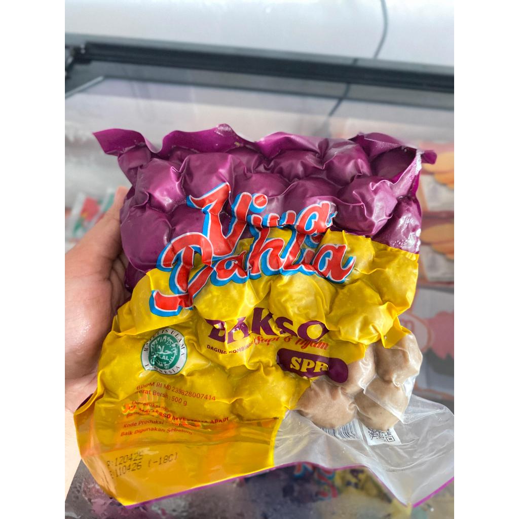 

VIVA DAHLIA BAKSO SAPI 500g / AYU PUTRI FROZEN FOOD
