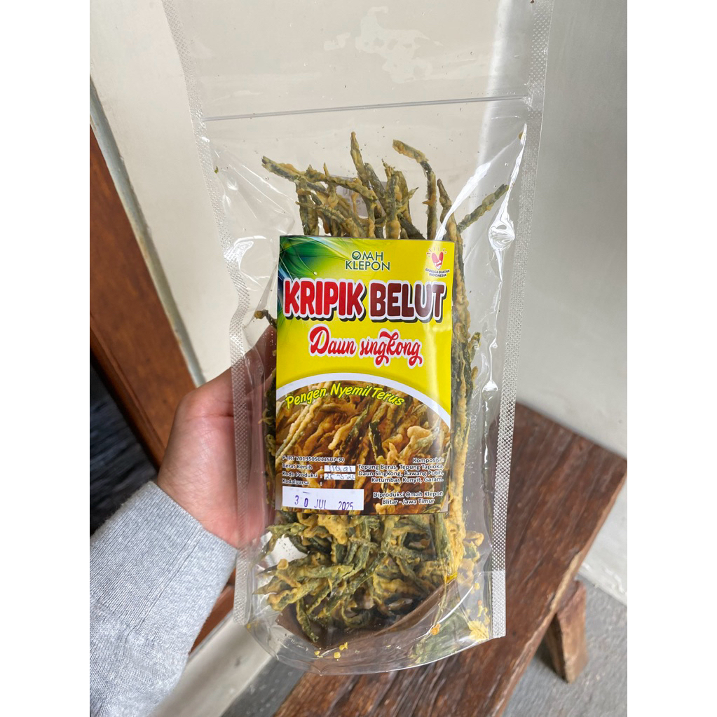 

O-Odabli Oleh Oleh Keripik/Kripik Belut Daun Singkong “Omah Klepon”
