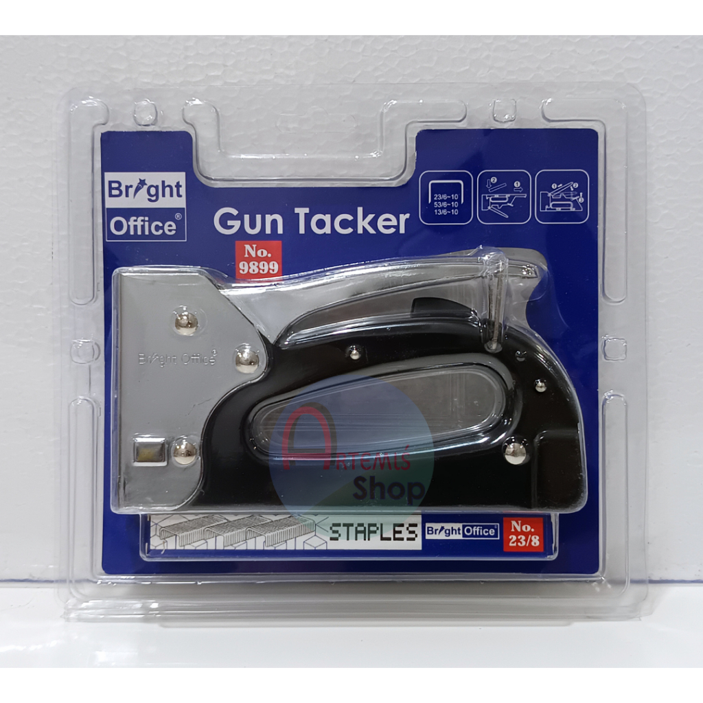 

Gun Tacker / Guntacker / Stapler Tembak Staples Bright Office 9899
