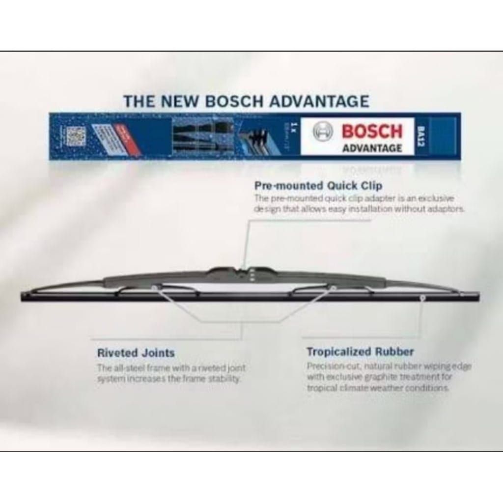Wiper Bosch advantage kipas kaca mobil