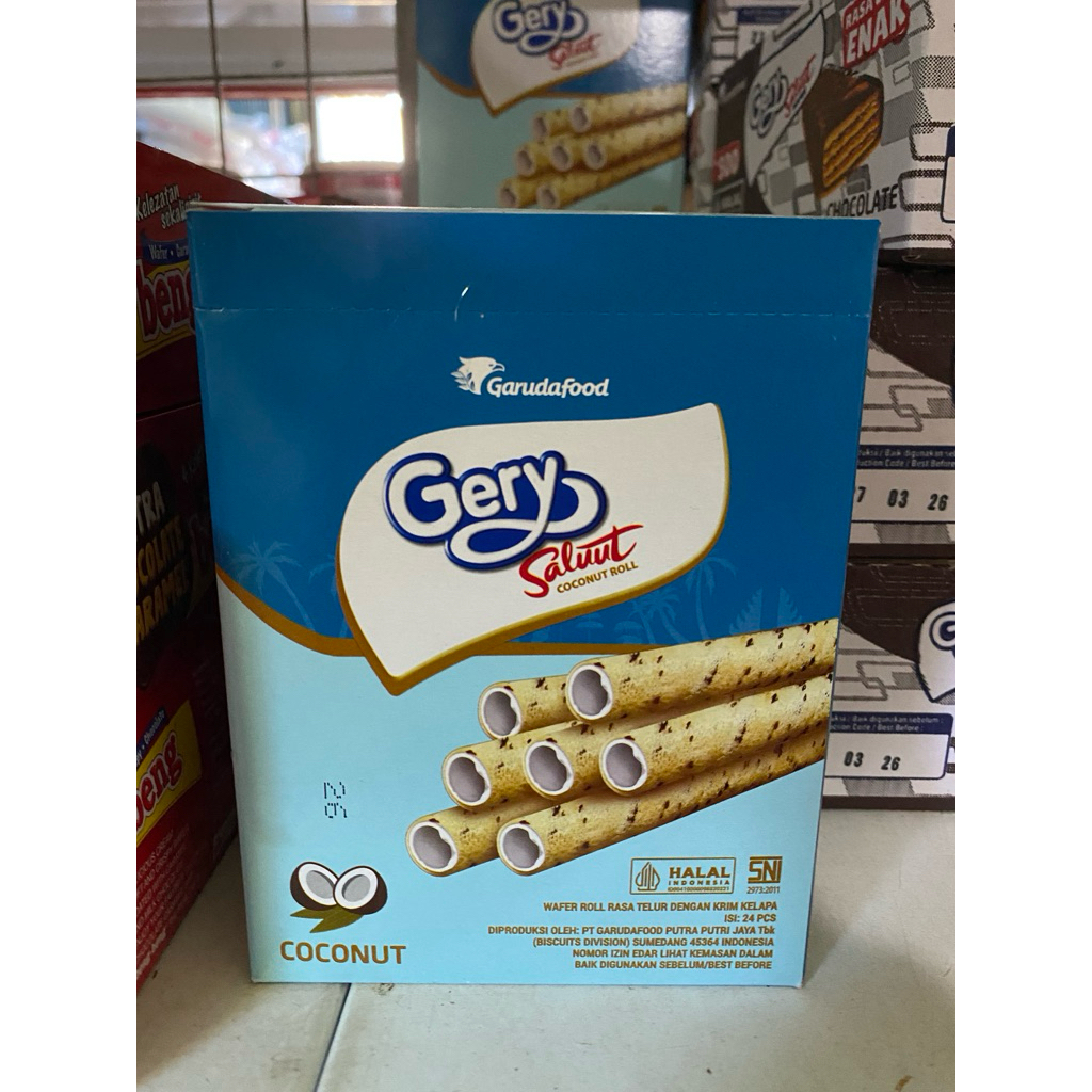 

Gery Saluut Coconut Roll Isi 24pcs