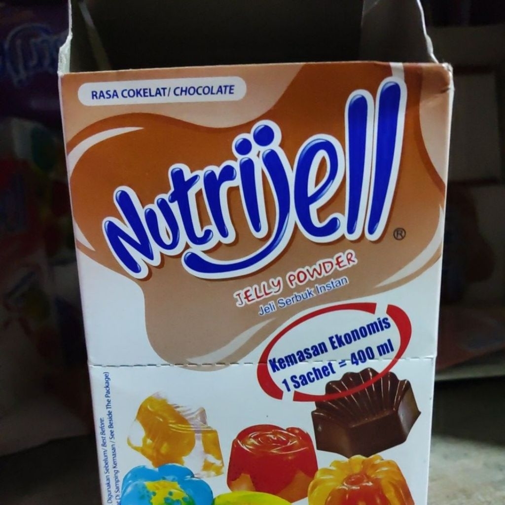 

NUTRIJEL kemasan ekonomis rasa coklat
