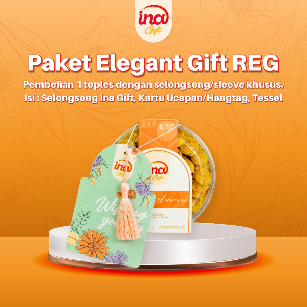 

Ina Gift Paket Elegant REGULER ( Tanpa Kue )