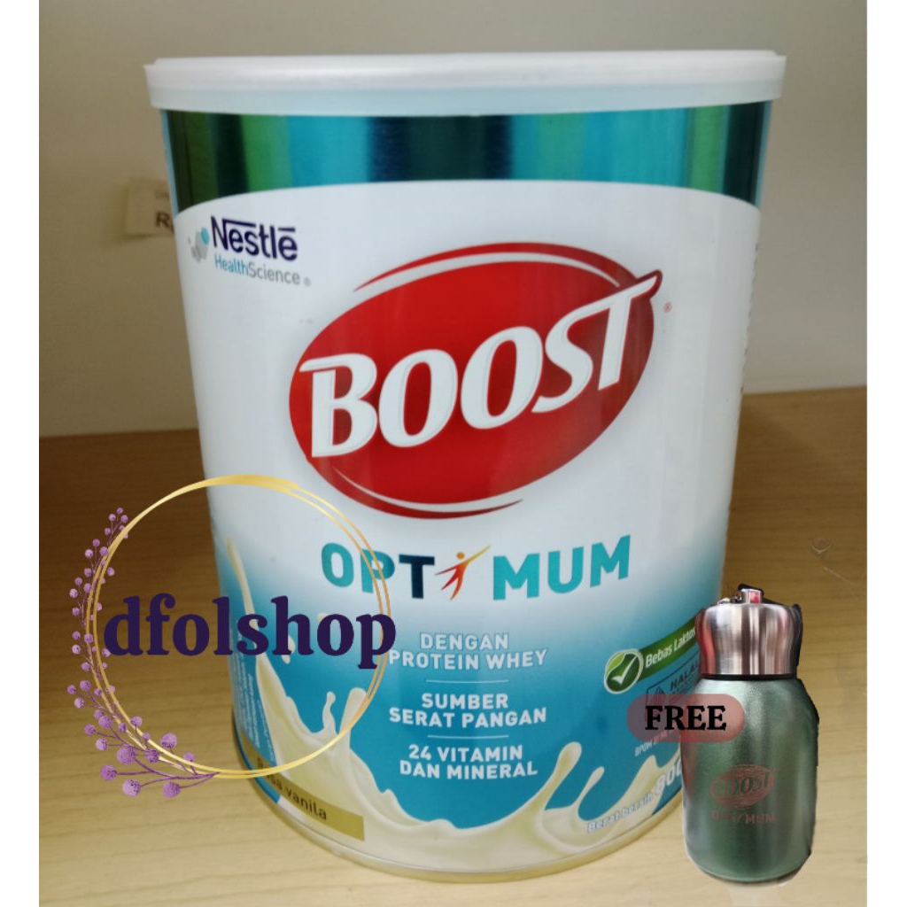 

Boost Optimum 800gr Rasa Vanila
