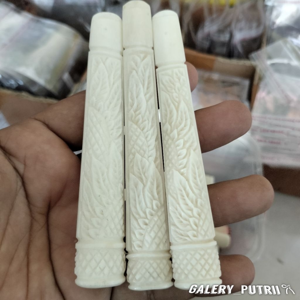 once pipa padutan tulang ukir bunga ukir bolak balik terlaris