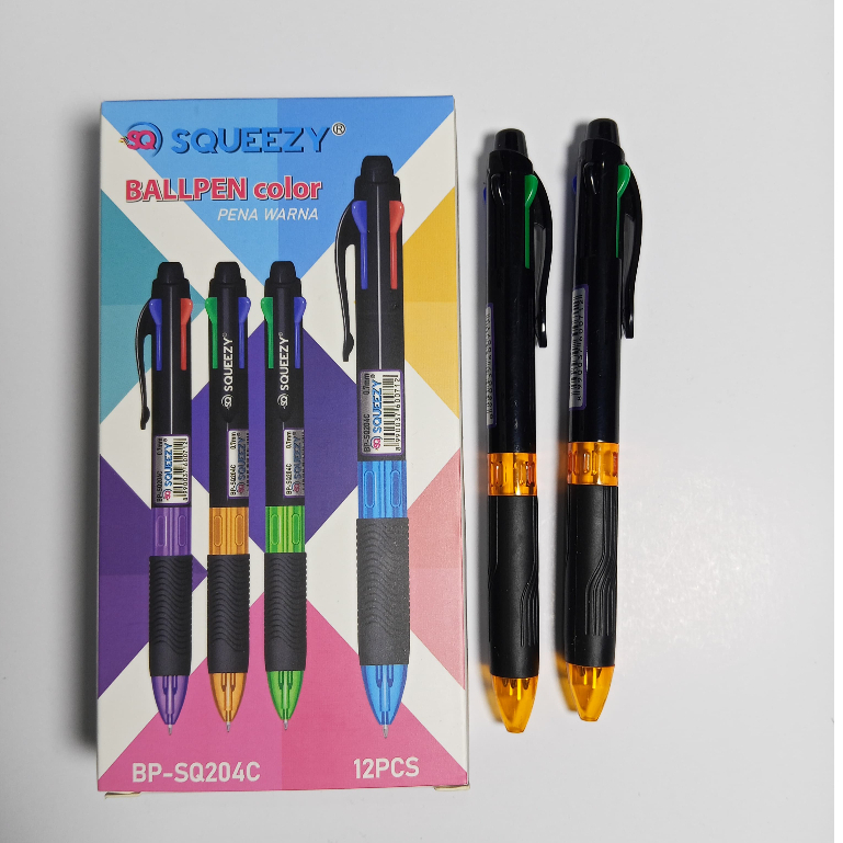 

PEN / BULPEN 4 WARNA SQUEEZY BP-SQ204C
