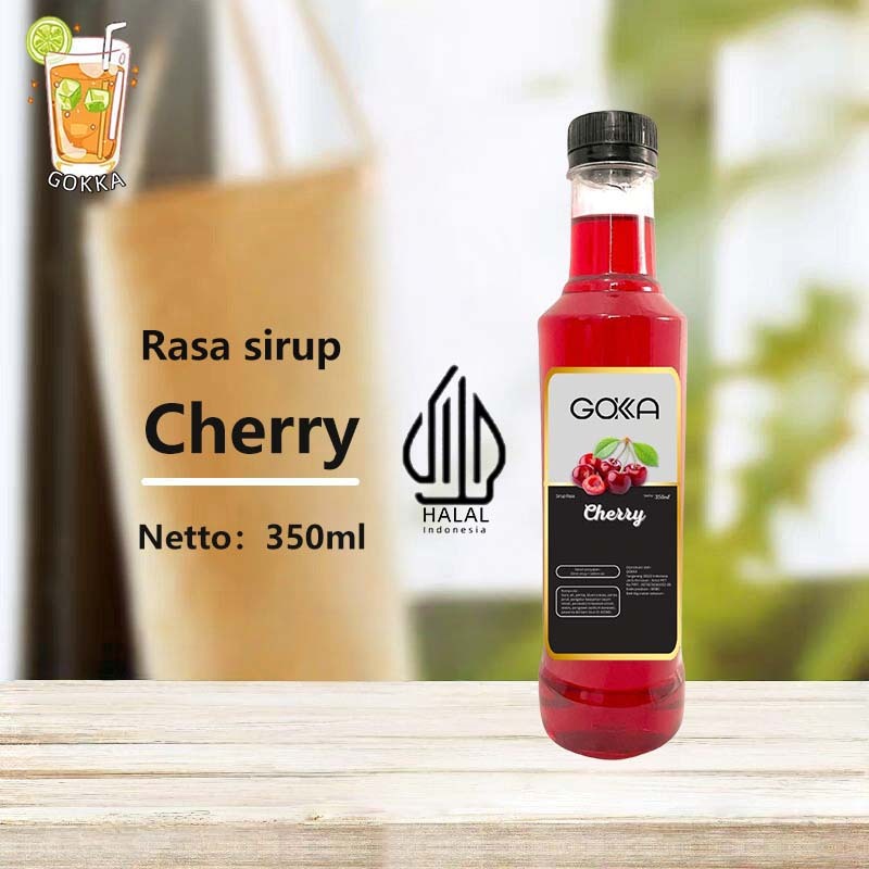 

GОKKA Syrup / Cherry Flavoured Sirup / Sirup Cherry 350ML International Halal