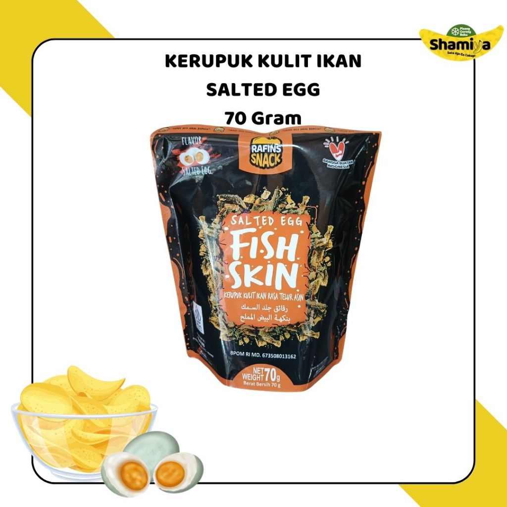 

Kerupuk Kulit ikan salted egg-OFFICIAL SHAMIYA
