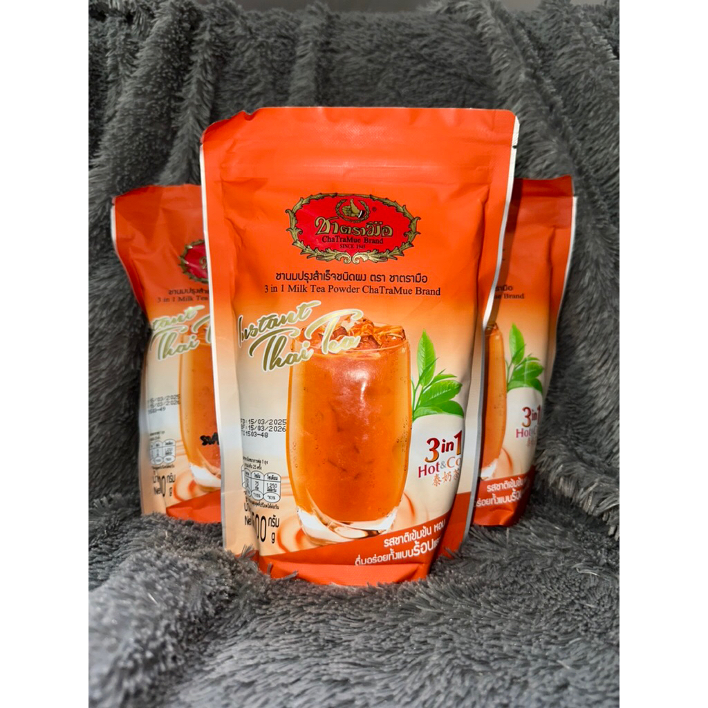 

ChaTraMue Brand Thai Tea Original - 3 in 1 Milk Tea Powder 500g