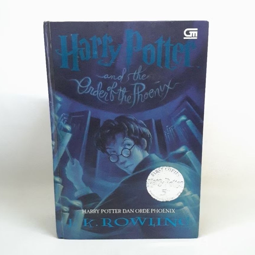 Buku Novel Harry Potter & Orde Phoenix (Jilid 5) Hard Cover Original