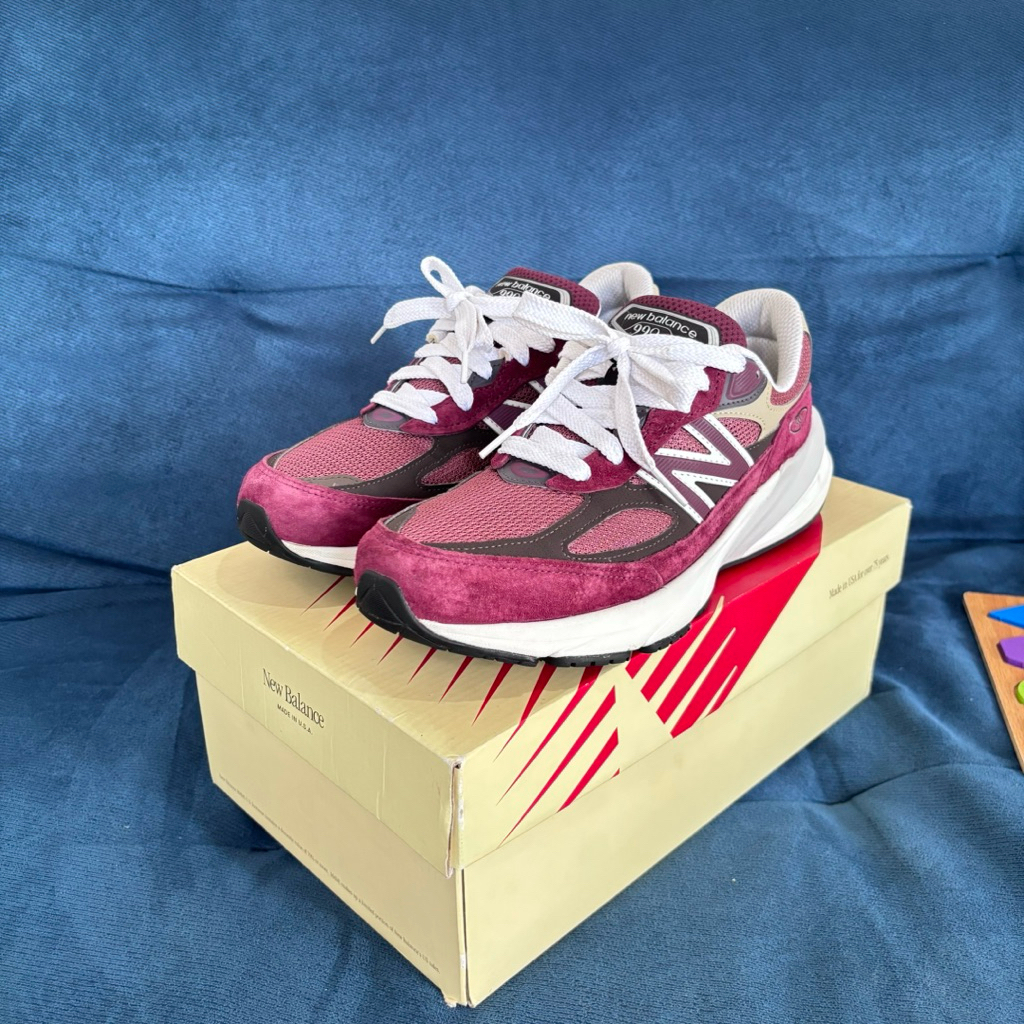 New Balance 990v6 “ burgundy tan” (U990BT6)