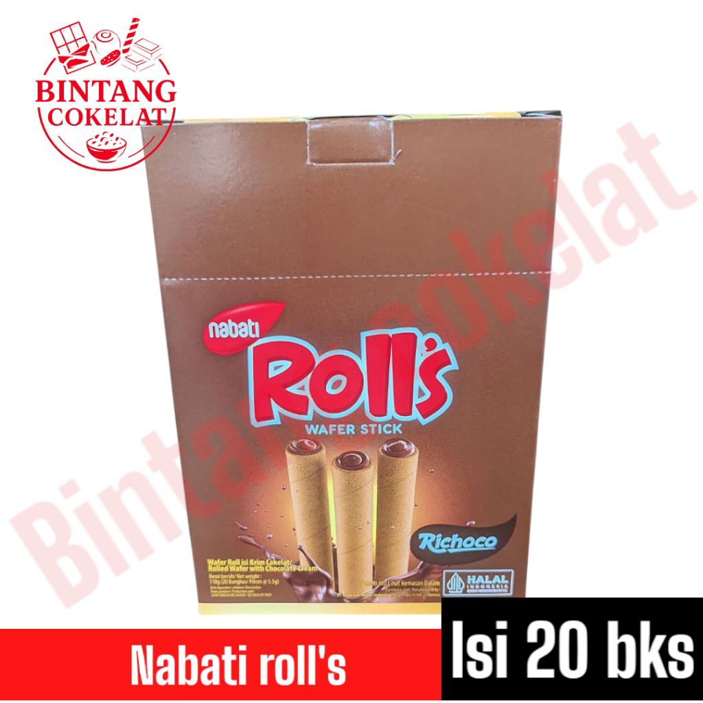 

Nabati Rolls – Wafer Gulung Lembut Isi Krim | Camilan Renyah & Manis
