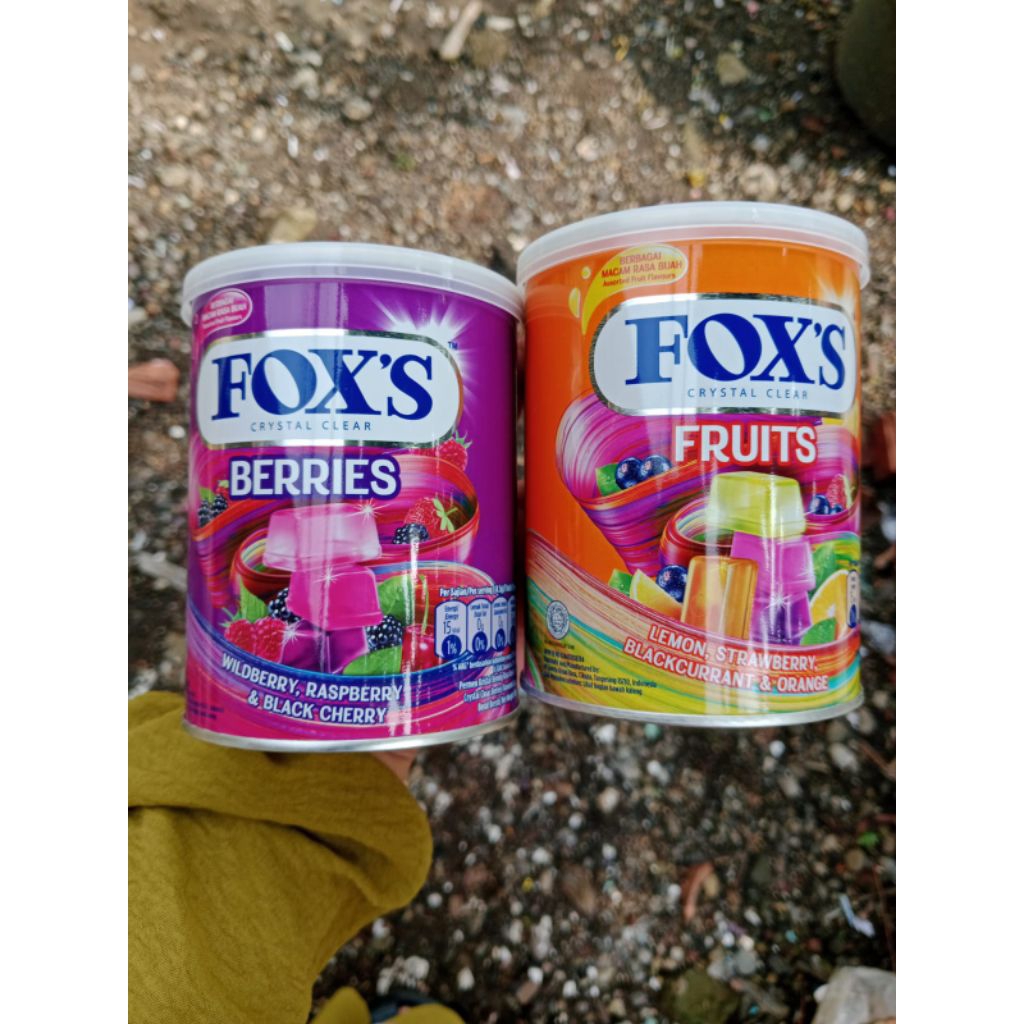 

permen foxs kaleng | permen fox's | permen fox kaleng 180g