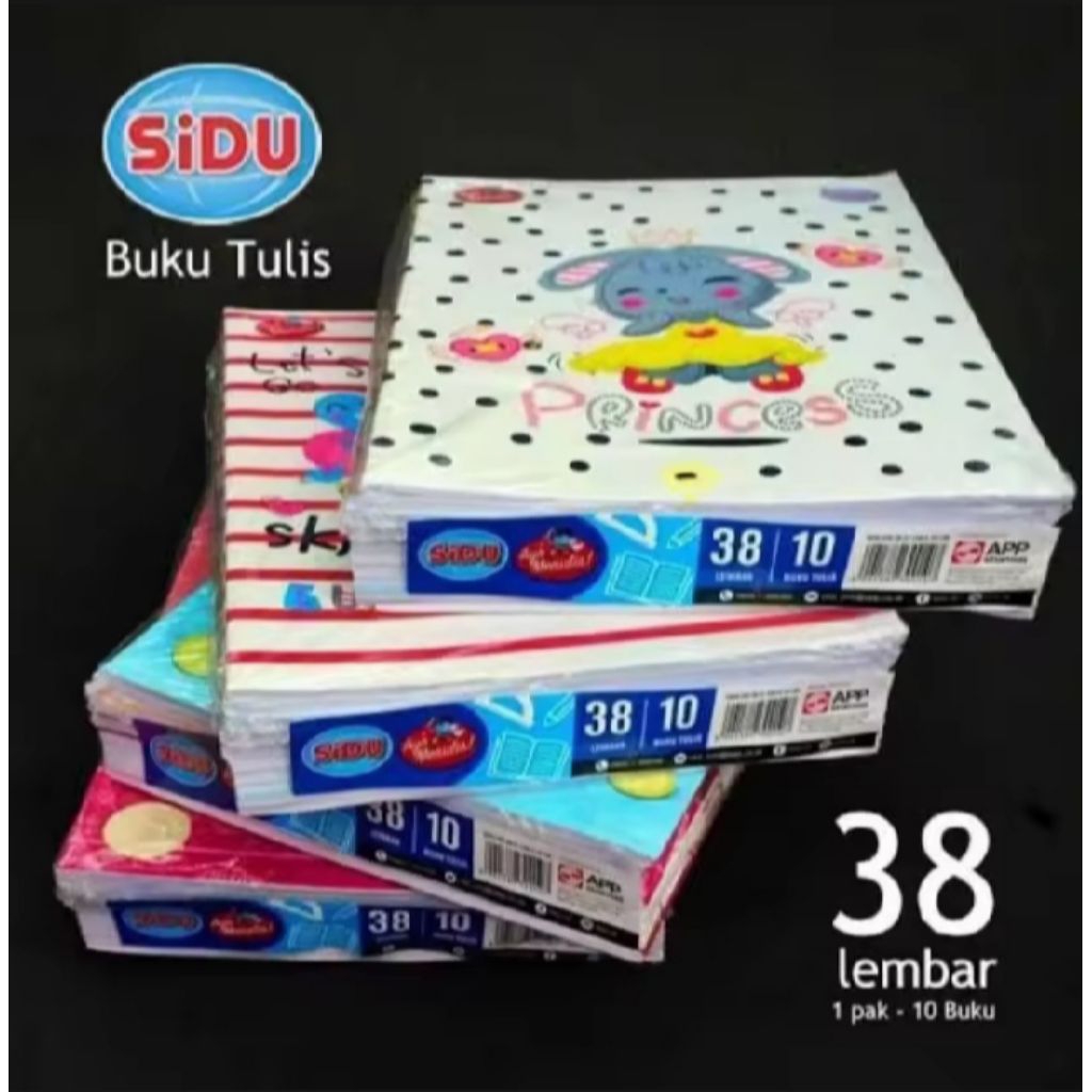 

PROMO 10PCS BUKU TULIS SIDU ISI 38LEMBAR/BUKU TULIS SEKOLAH DIDU ISI 38LEMBAR
