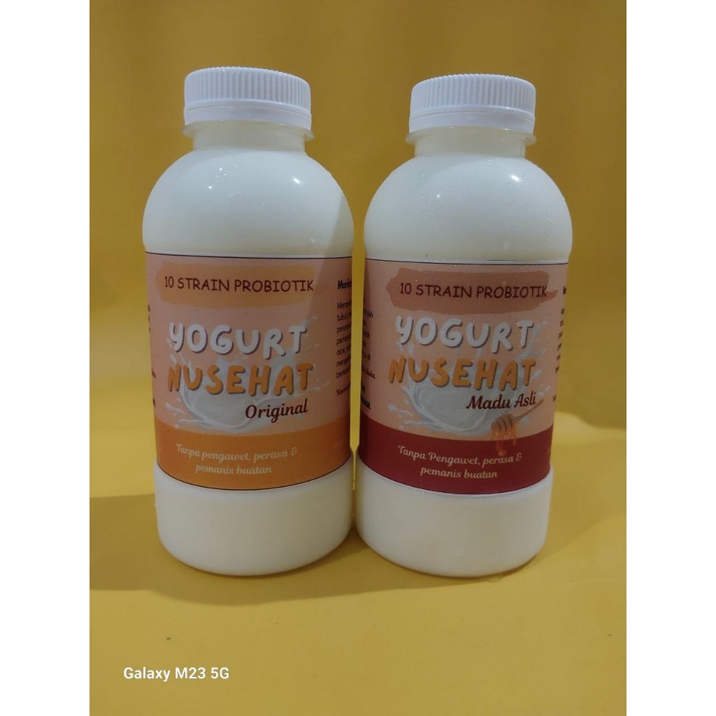 

NuSehat Yogurt Alami Tanpa Pengawet