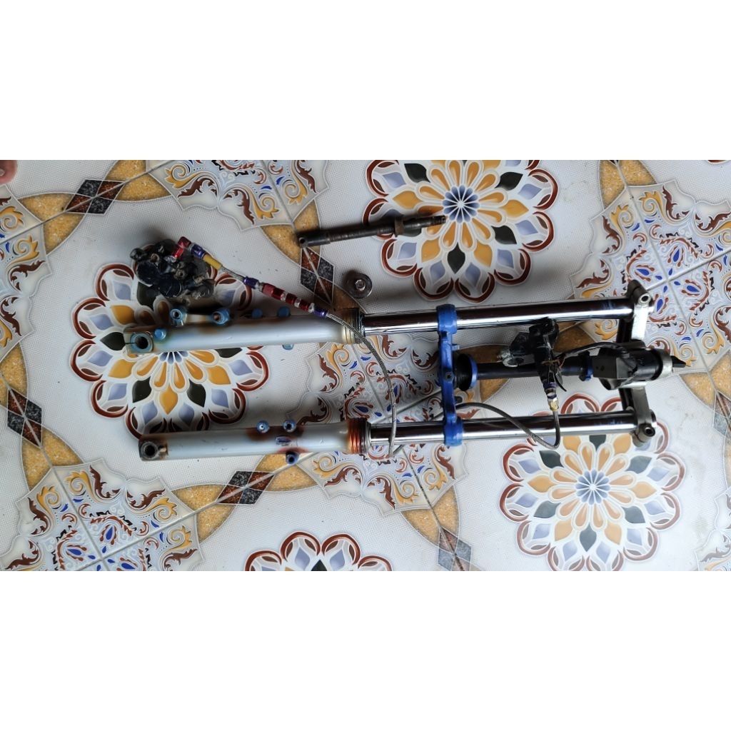 shock depan ninja r original copotan