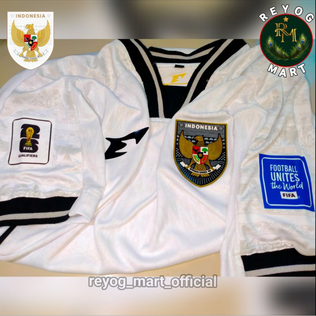 JERSEY TIMNAS PUTIH AWAY 2025 TERBARU SUPER PREMIUM