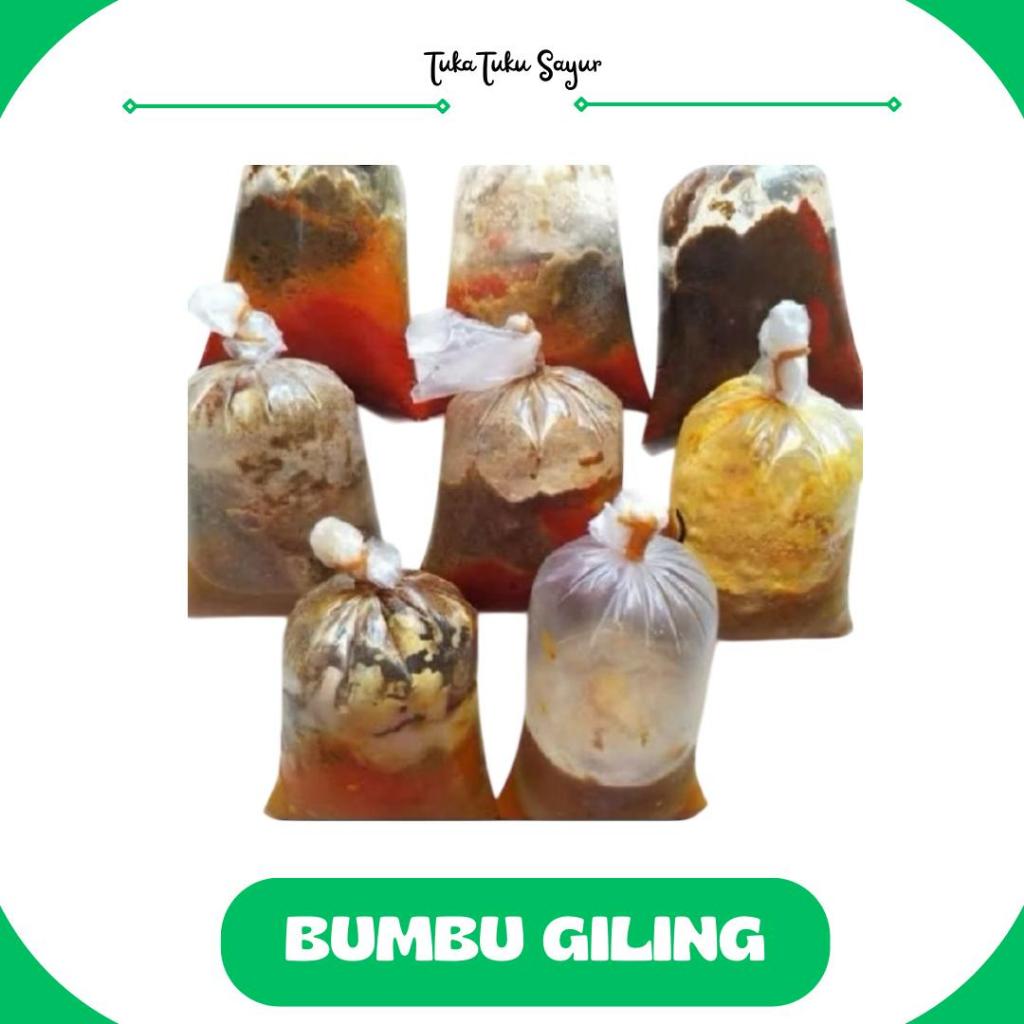 

Aneka Bumbu Dapur Giling - TukaTuku Sayur