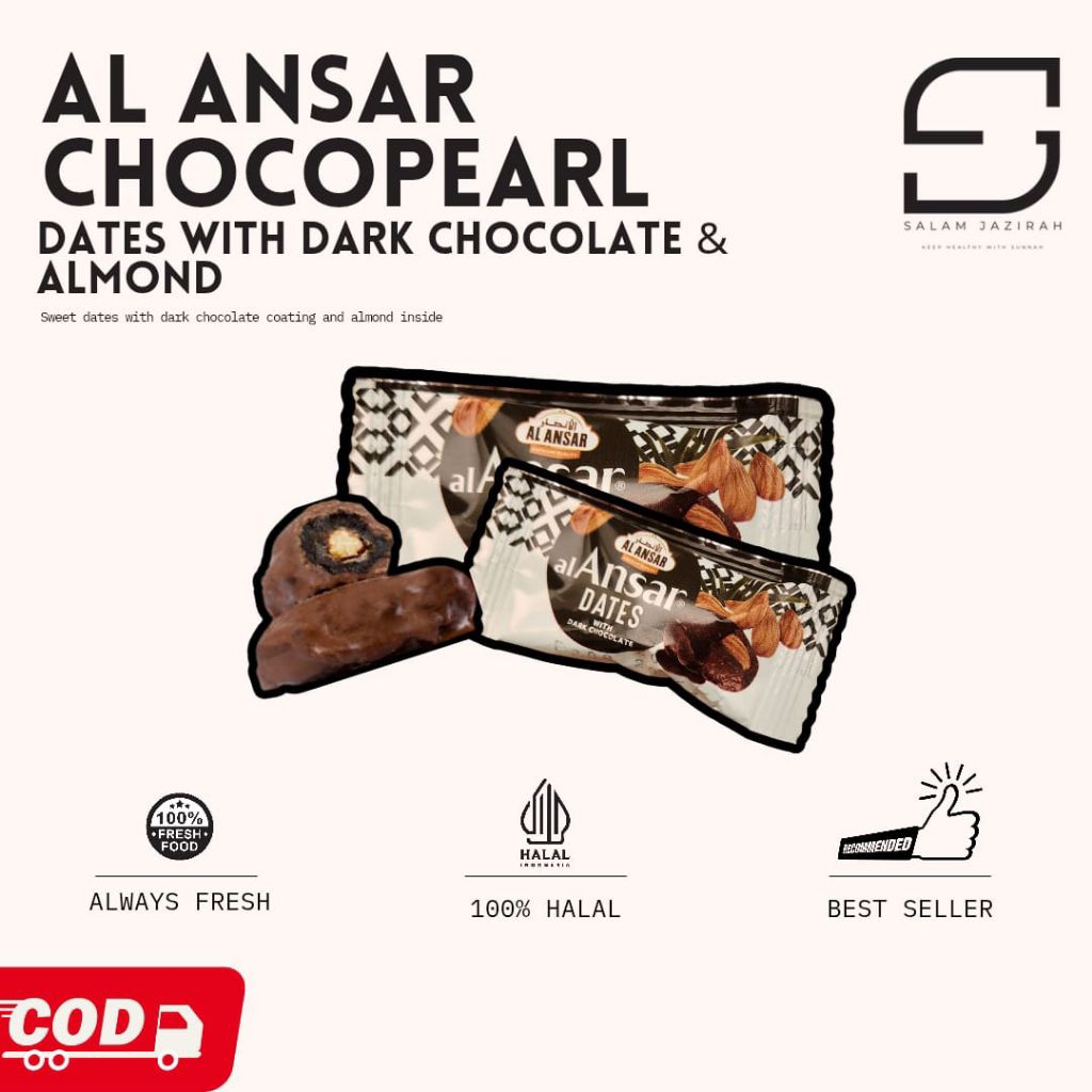 

Al Ansar Choco Pearl Coklat Kurma Coklat original Oleh Oleh Haji Umrah Cacao Chocolate Milk