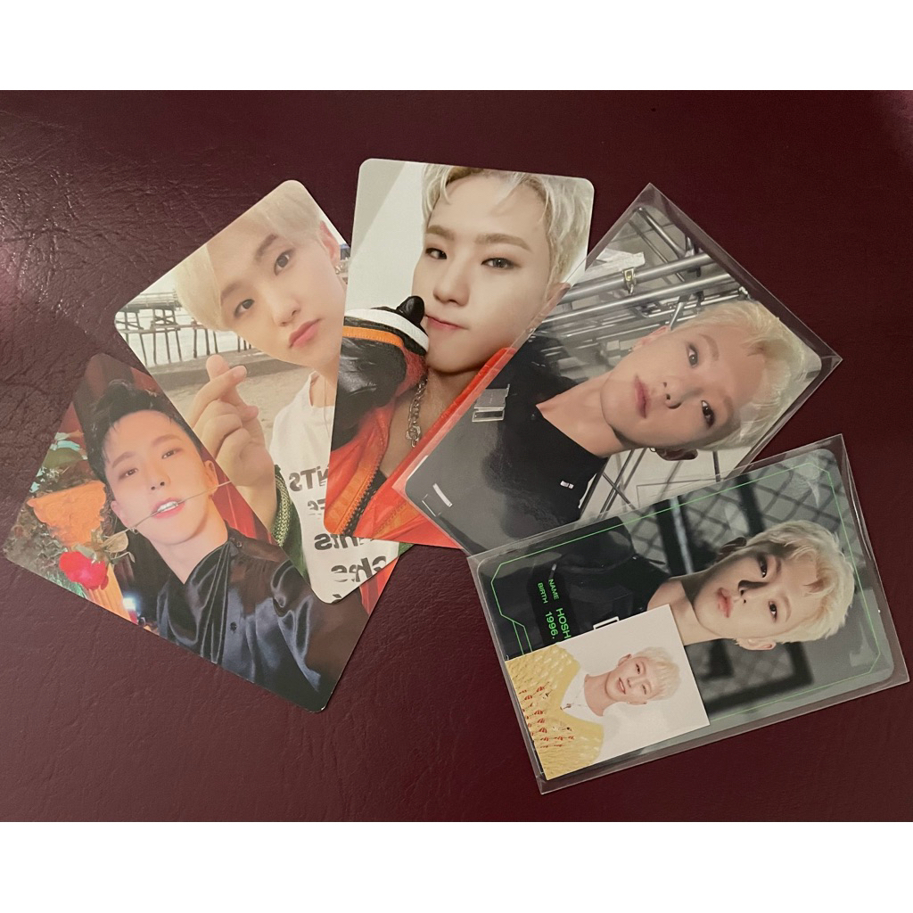 PHOTOCARD OFFICIAL HOSHI SEVENTEEN