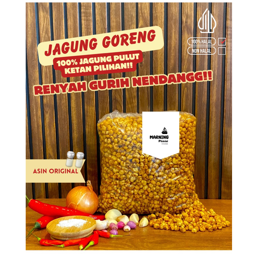 

1KG JAGUNG MARNING CAP PHINISI ASIN ORIGINAL