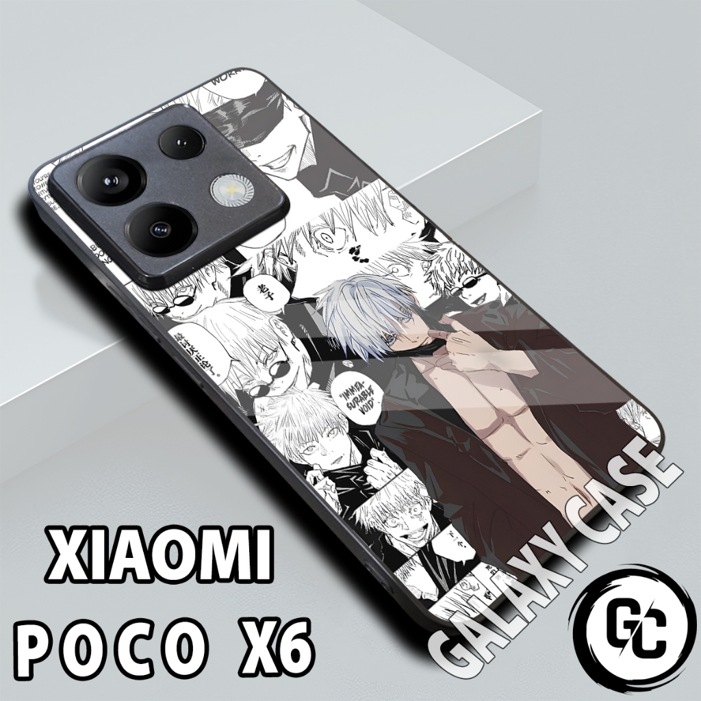 Softcase glossy XIAOMI POCO X6/case POCO X6 Anime/case POCO X6 glitter/casing POCO X6