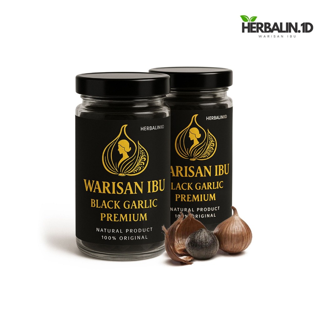 

Black Garlic Lanang / Bawang Hitam Tunggal Premium Black Garlic Original Quality / Black Garlic