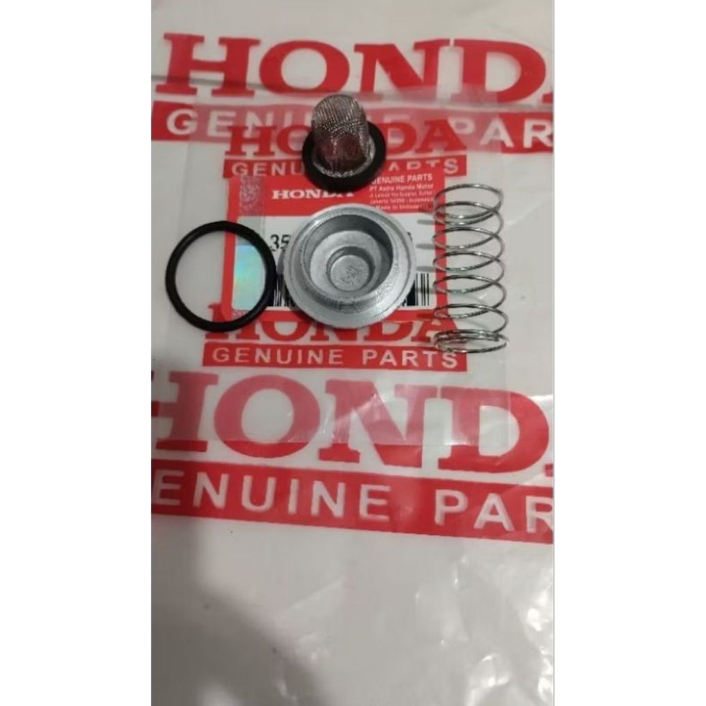 TUTUP OLI SET ORI KWN VARIO 125 VARIO 150  VARIO