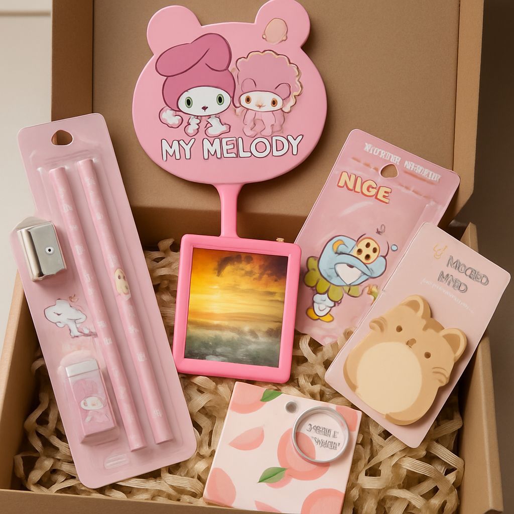 

hampers mini Alat tulis berwarna