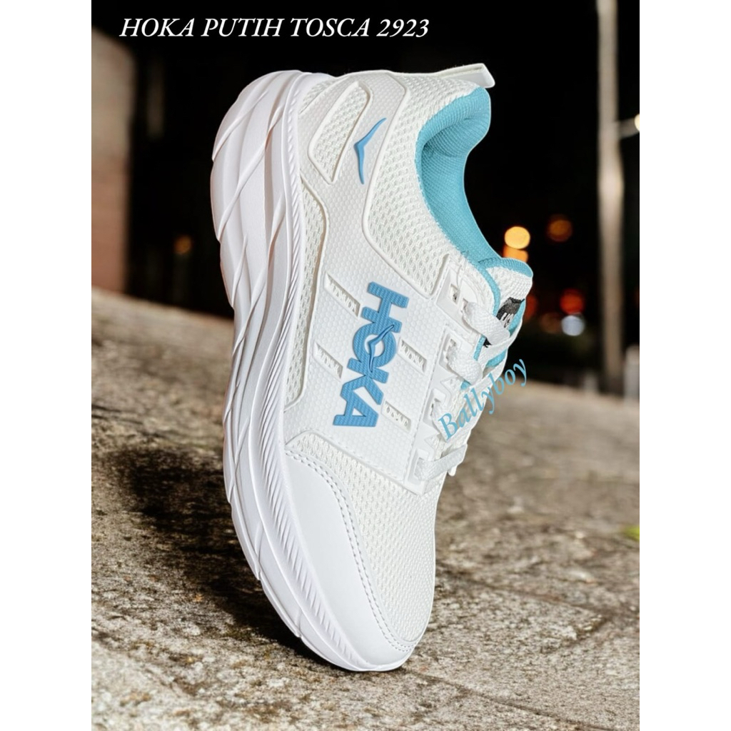 Sepatu Hoka Hitam Pria Wanita Sepatu Sneaker Hoka Desain Kekinian Banyak Variasi Warna [2]