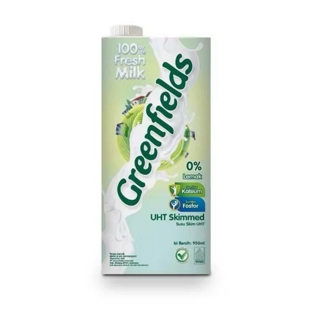 

Greenfields Susu UHT Skimmed 950 ml