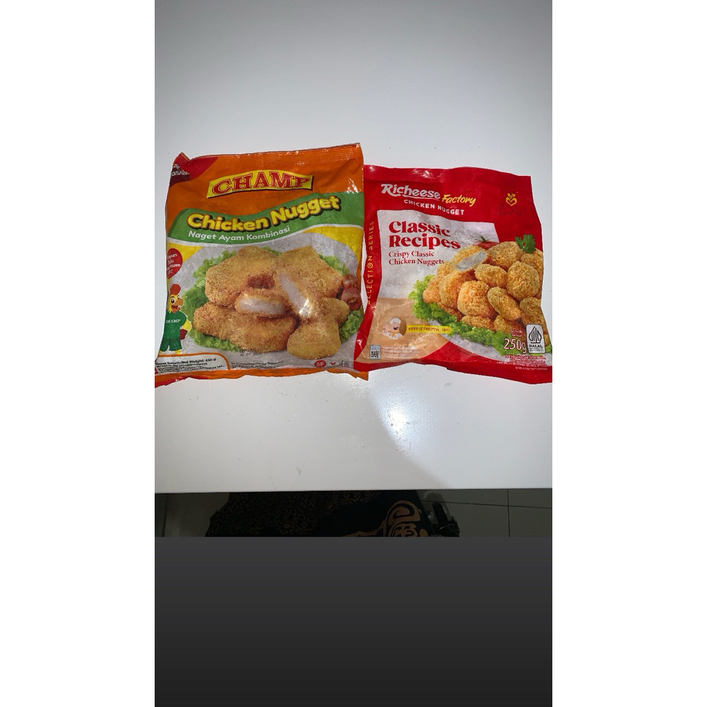 

Champ 450 gr dan Richesse 250