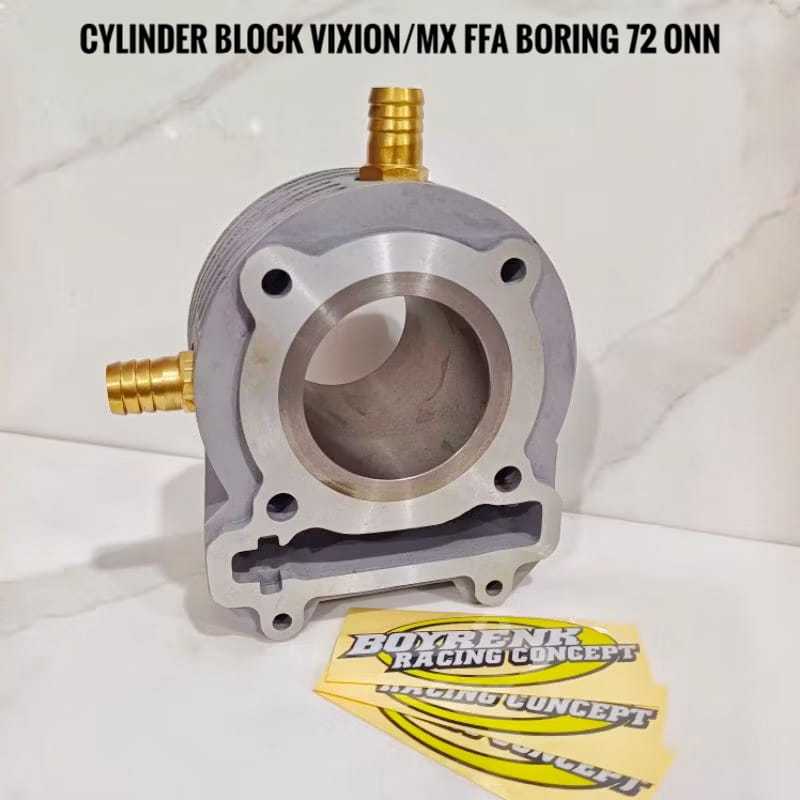 CYLINDER BLOK VIXION JUPITER MX FFA MODEL BILLET BORING LUAR 68 70 76 78 80 82 85~BOYRENK