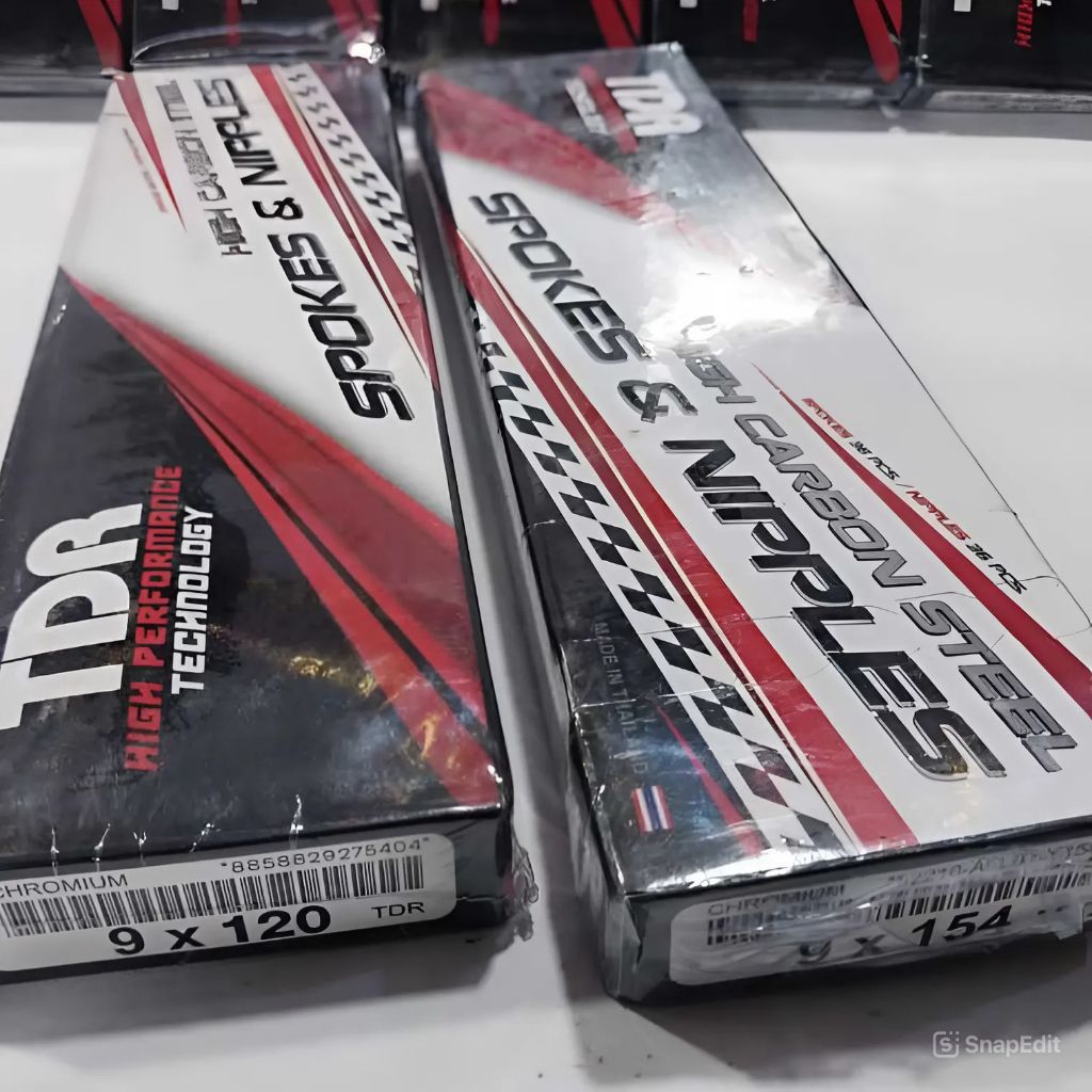 Ruji Set Chrome TDR Depan Belakang Ring 17 Aerox 155 Original