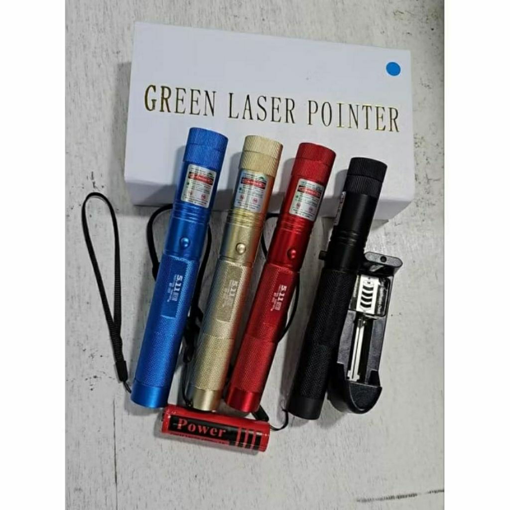 JANAHCORPS - GREEN LASER POINTER 511 JARAK JAUH SINAR HIJAU ORIGINAL