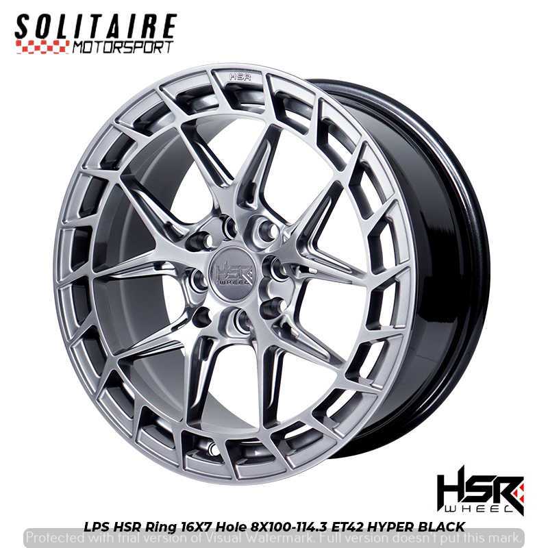 VELG MOBIL RACING HSR R16 UNTUK AVANZA, XENIA, YARIS, CITY, VIOS, IGNIS