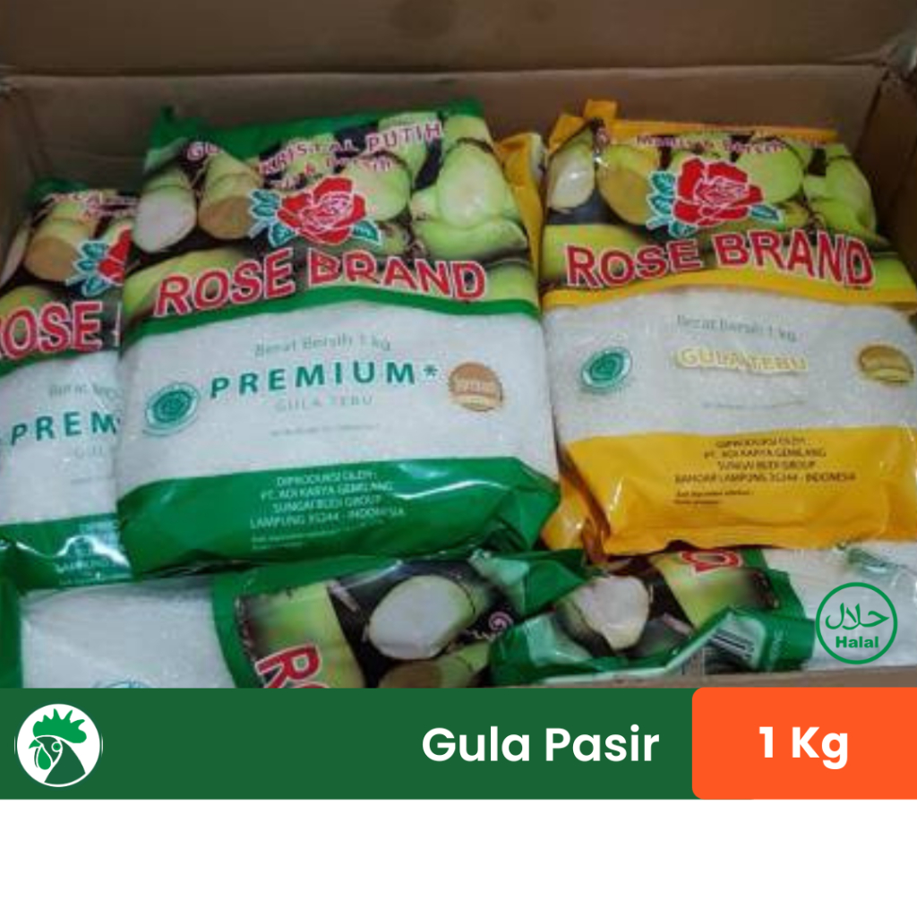 

Gula Pasir - Gula Kristal Tebu 1kg