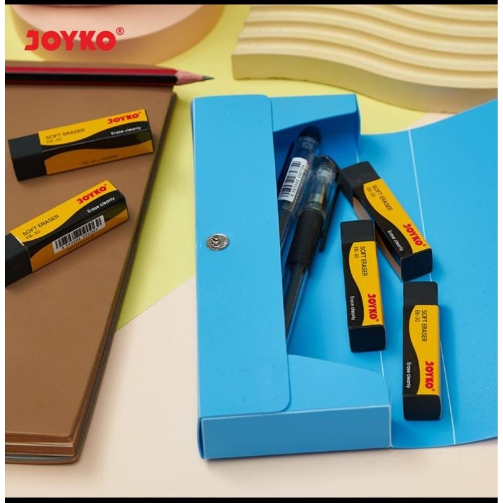 

D3W! Eraser Penghapus Pensil Joyko EB-30 Hitam Panjang (30 Pcs)