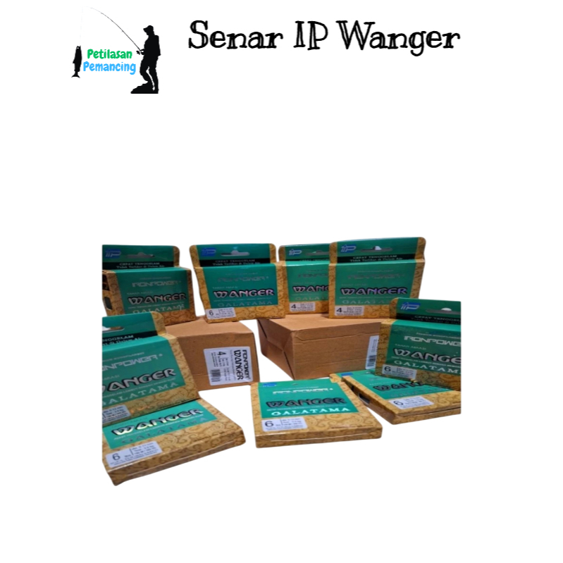 Senar Pancing Wanger Iron Power – Kuat, Lentur & Anti Kusut [Original]