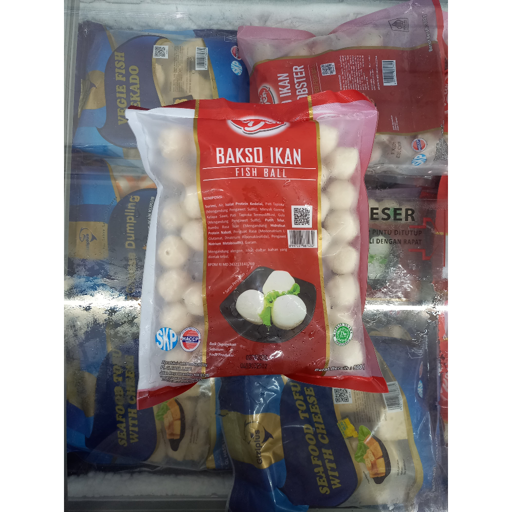 

Frozenfood PAKDEN Bakso Ikan 500gr