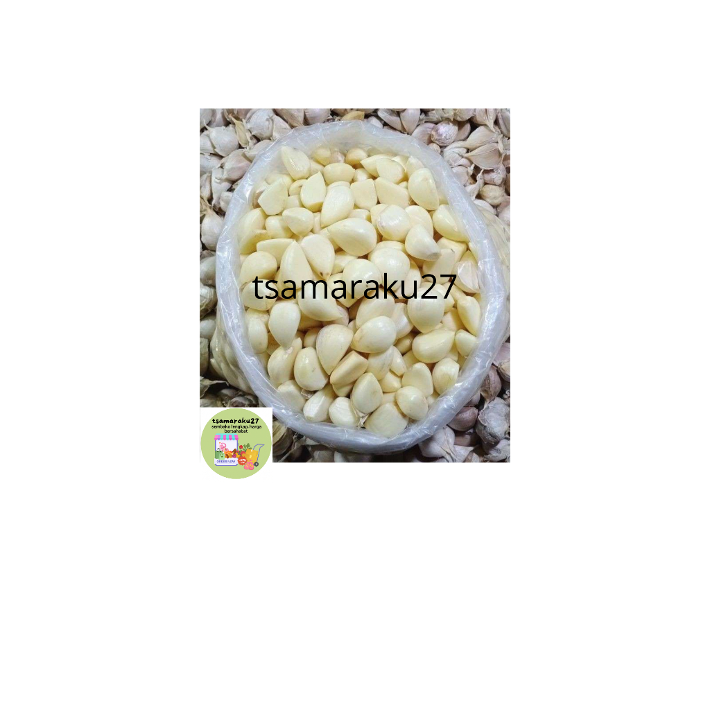 

bawang putih kupas