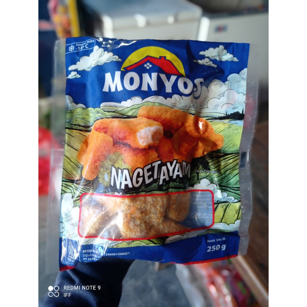 

Aneka Naget Ayam Termurah Kemasan 250 gr Chicken Nugget Halal Frozen