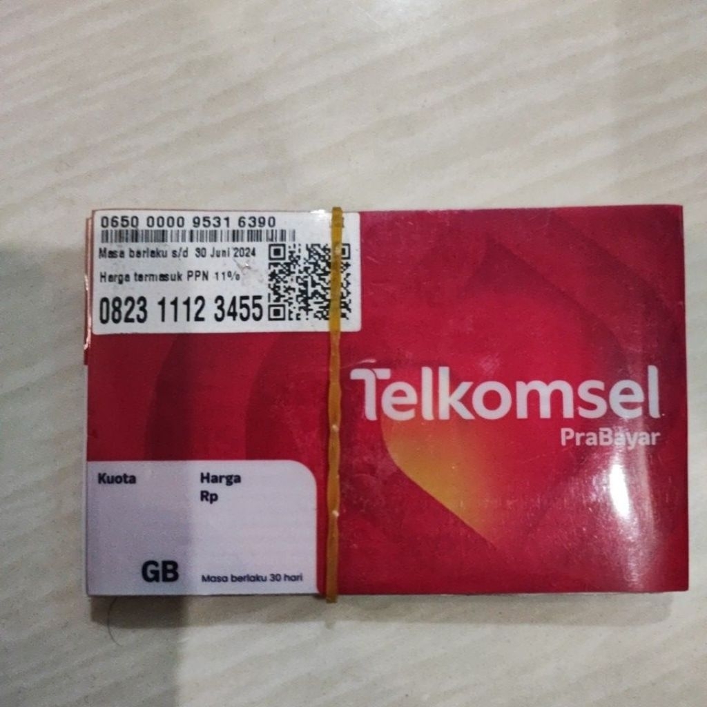 kartu Telkomsel 12345 NOCAN  nomor cantik murah