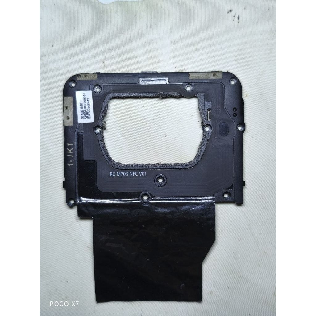 penutup mesin nfc poco x3 nfc / x3 pro original copotan