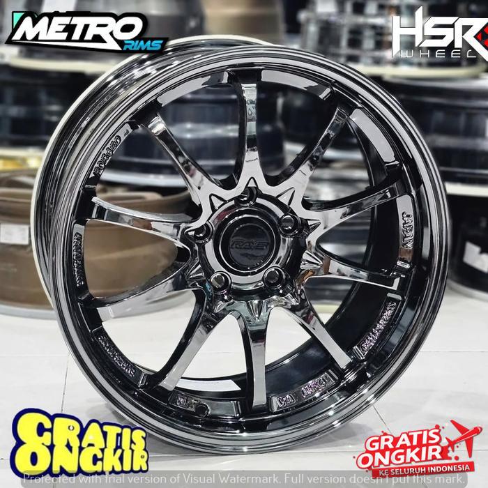 Velg mobil racing ring 18 untuk mobil camry alphard crz livinna santafe cx3 hsr ce28 ring 18