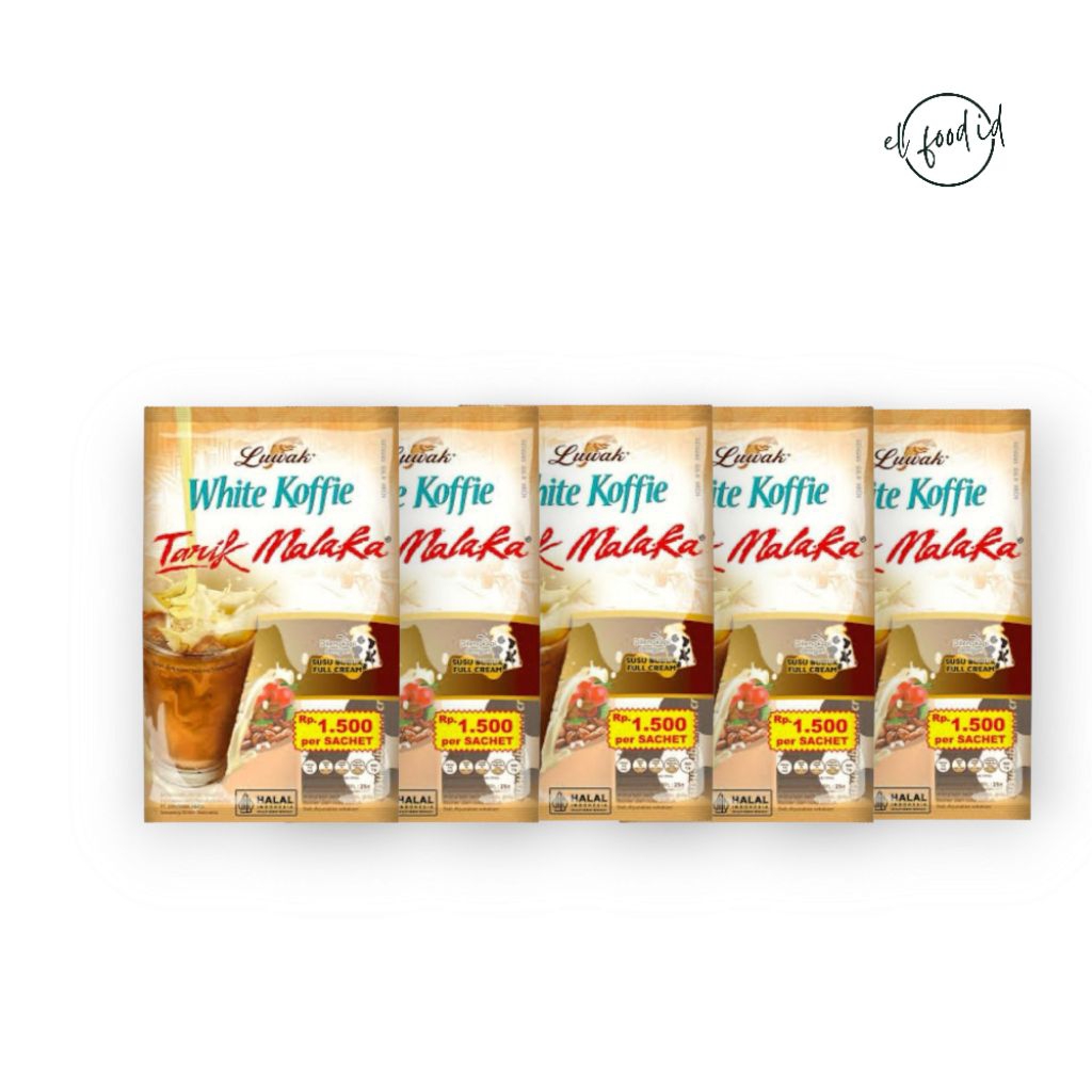 

White Coffee Tarik Malaka 25 gr isi 10 sachet