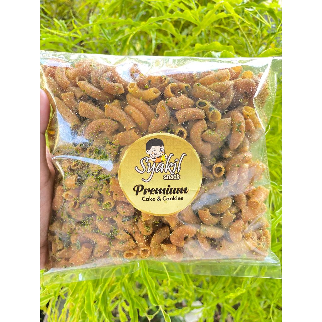 

MAKARONI TASIK 500 Gram/ MAKARONI CIKRUH / CEMILAN / MAKARONI CIKRUH 500 Gram