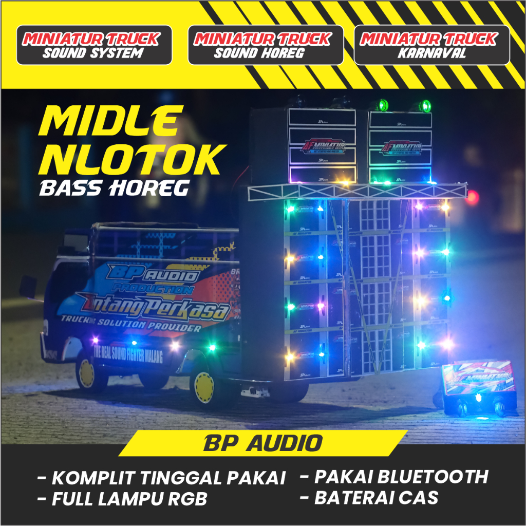 MINIATUR TRUK SOUND SYSTEM / MINIATUR TRUK HOREG / MINIATUR TRUK OLENG